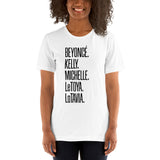 Destiny's Child Names Unisex T-Shirt