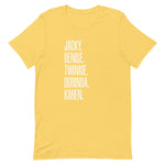 The Clark Sisters Names Unisex T-Shirt