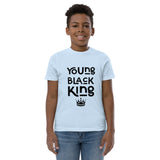 Young Black King Youth Jersey T-Shirt